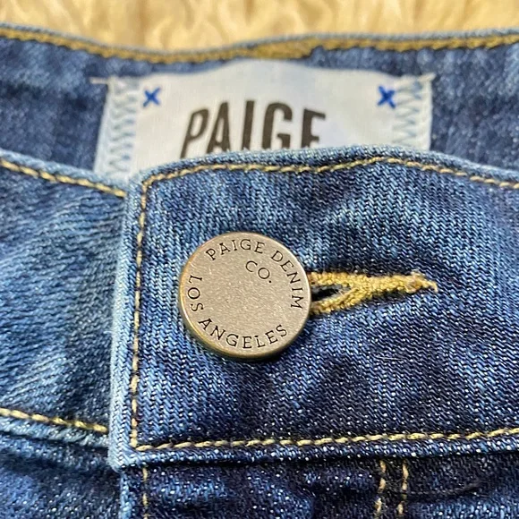 PAIGE DENIM JIMMY JIMMY SHORTS - Picture 9 of 9